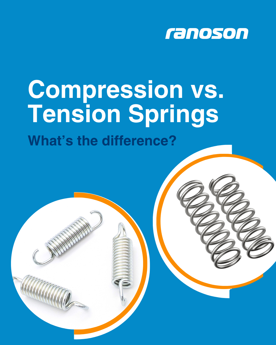 Understanding Compression vs. Tension Springs